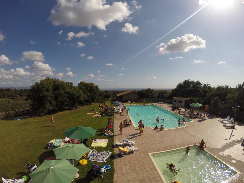 הוילה מונטפיאסקונה Agriturismo Poggio Della Capanna מראה חיצוני תמונה