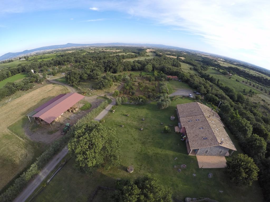 הוילה מונטפיאסקונה Agriturismo Poggio Della Capanna מראה חיצוני תמונה
